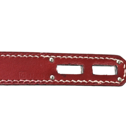 Hermes Box Kelly Depeche 38 Rouge H 7 of 15