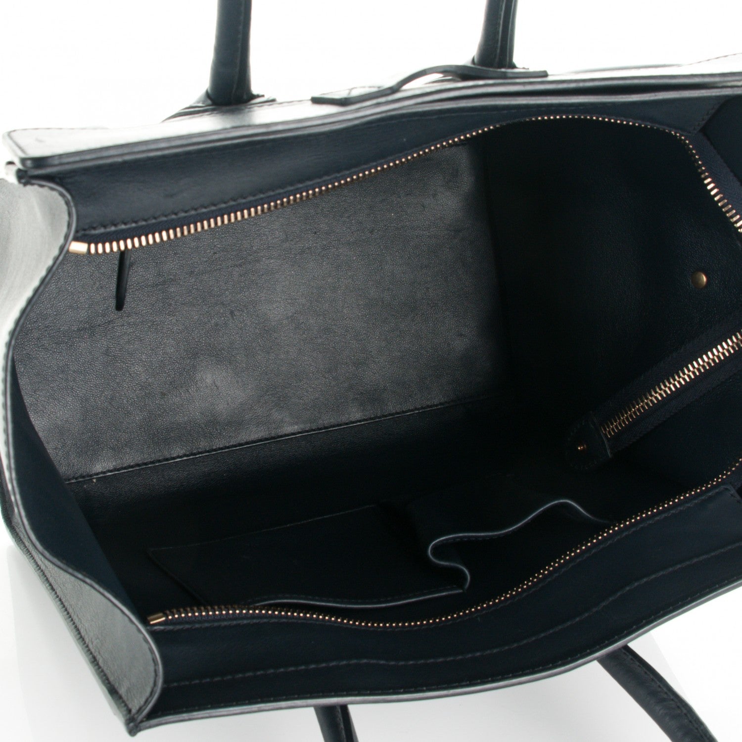Celine Smooth Calfskin Mini Luggage Navy Blue 1 of 6