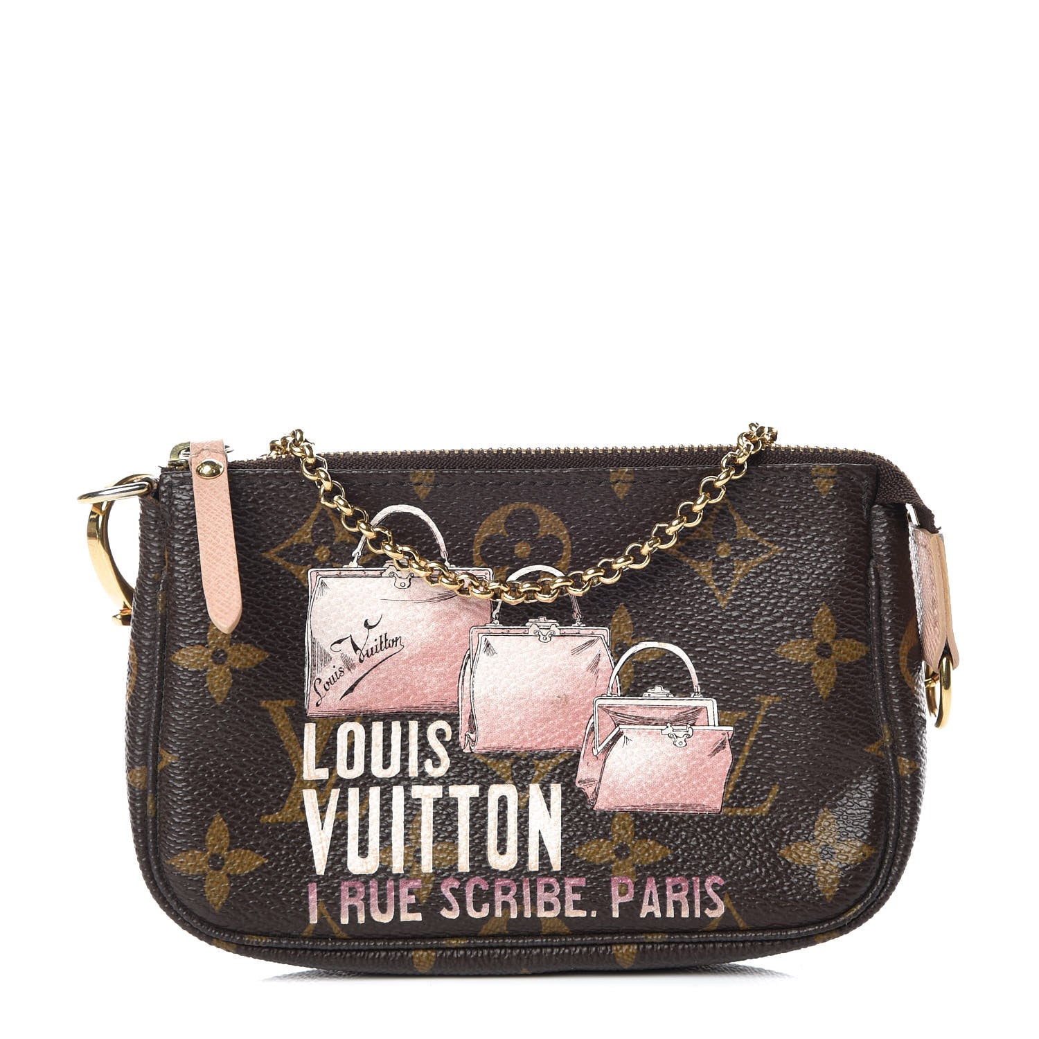 Louis Vuitton Monogram Affiche Mini Pochette Accessories 1 of 10