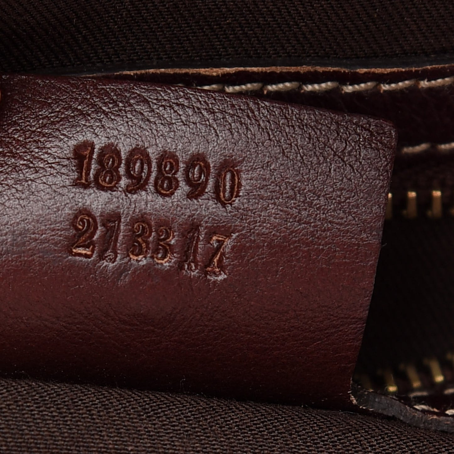 Monogram Medium Horsebit Nail Boston Brown
