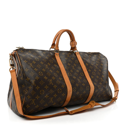 Louis Vuitton Monogram Keepall Bandouliere 55 3 of 21