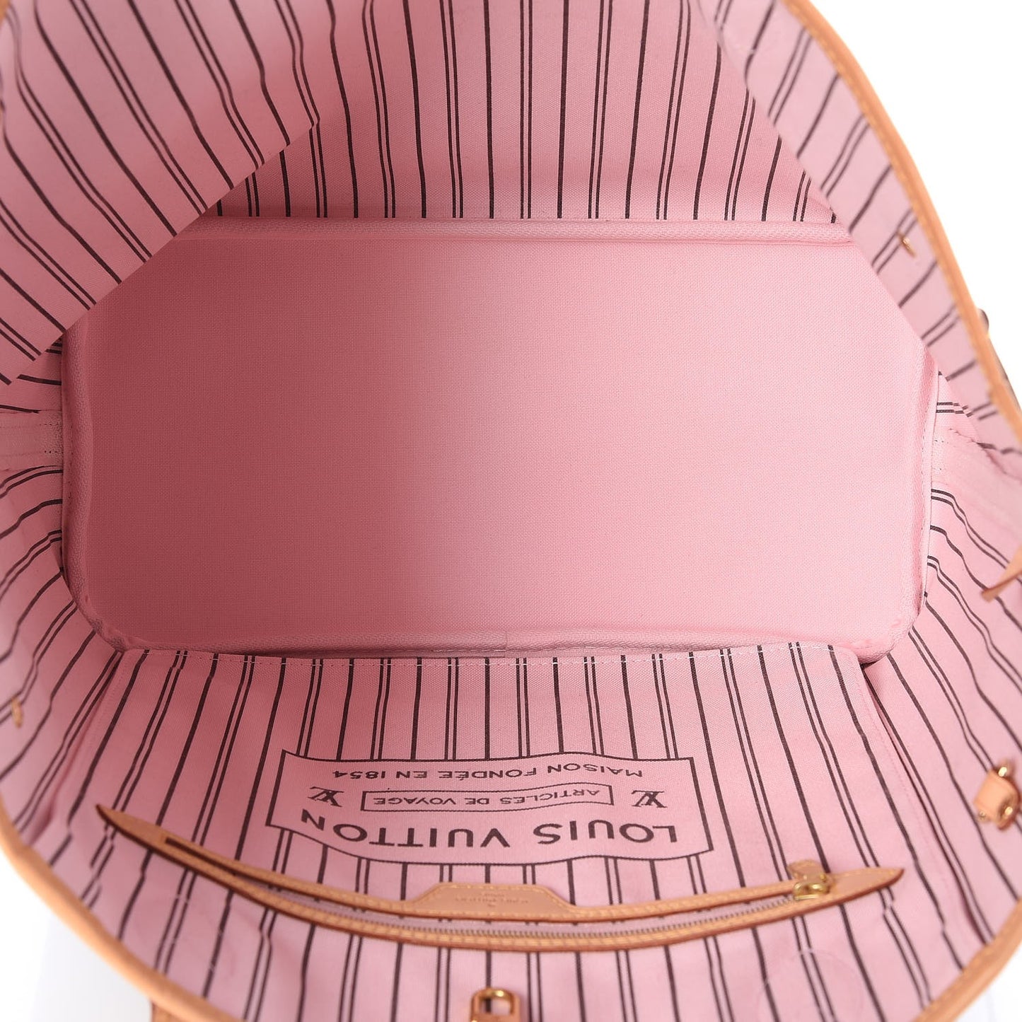 Monogram Neo Neverfull MM Rose Ballerine