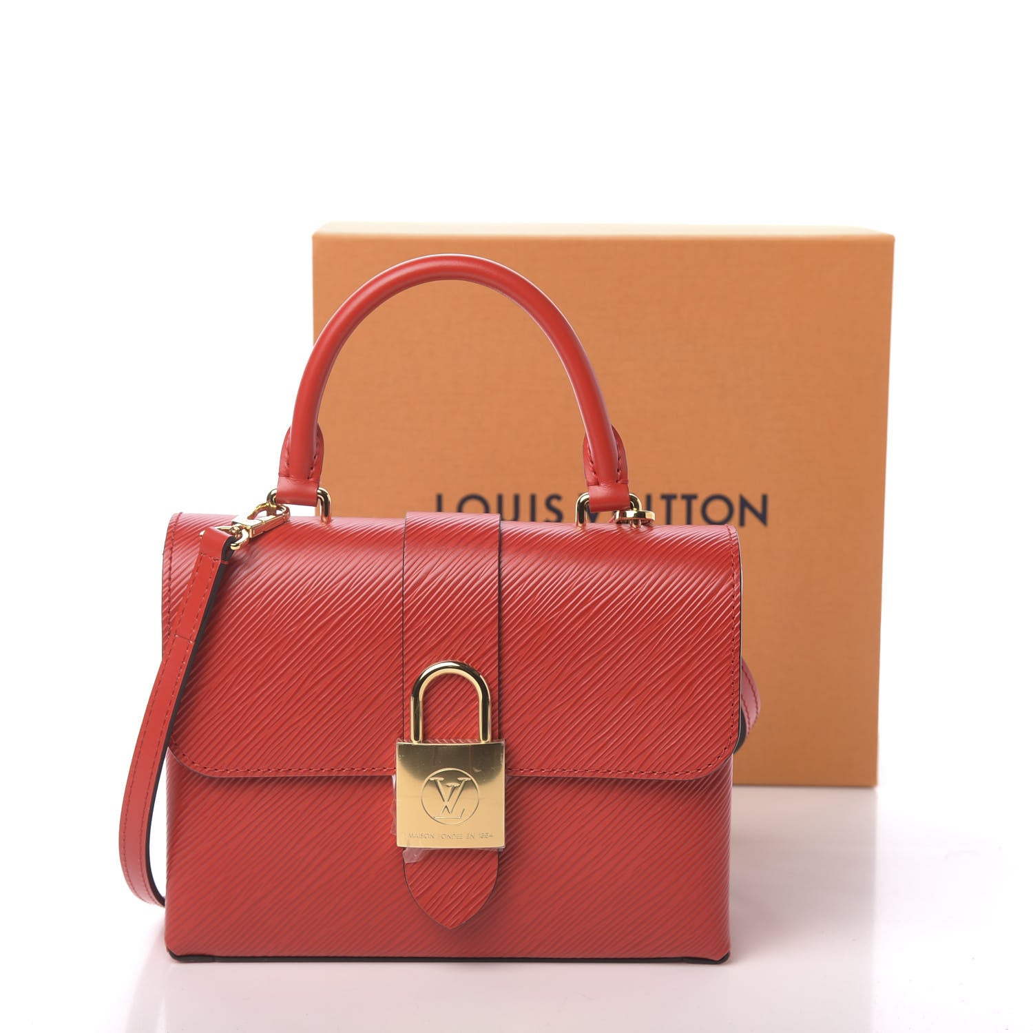 Louis Vuitton Epi Locky BB Coquelicot 10 of 10