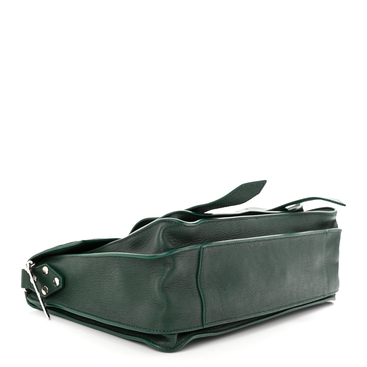 Proenza Schouler Lambskin Medium PS1 Satchel Forest Green 4 of 10