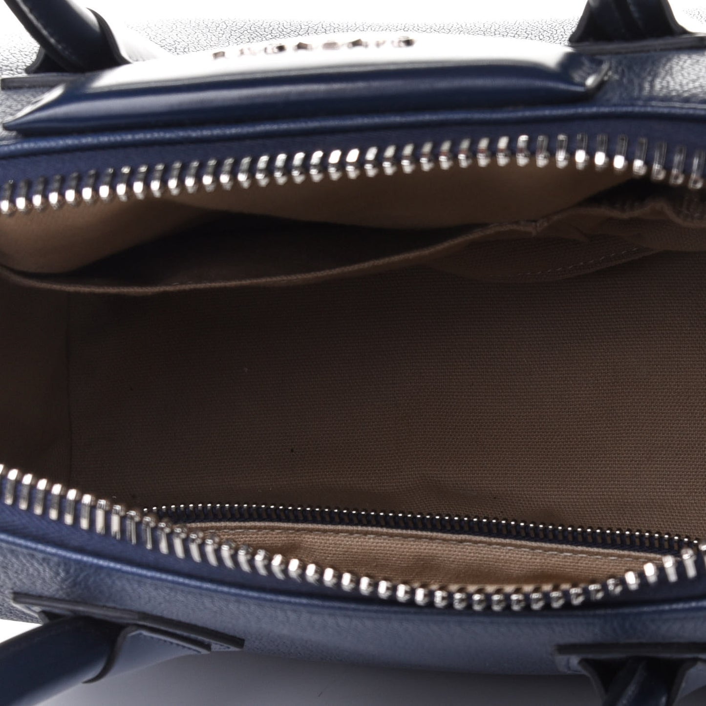 Sugar Goatskin Small Antigona Navy