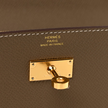 Hermes Epsom Kelly Wallet To Go Etoupe 6 of 7