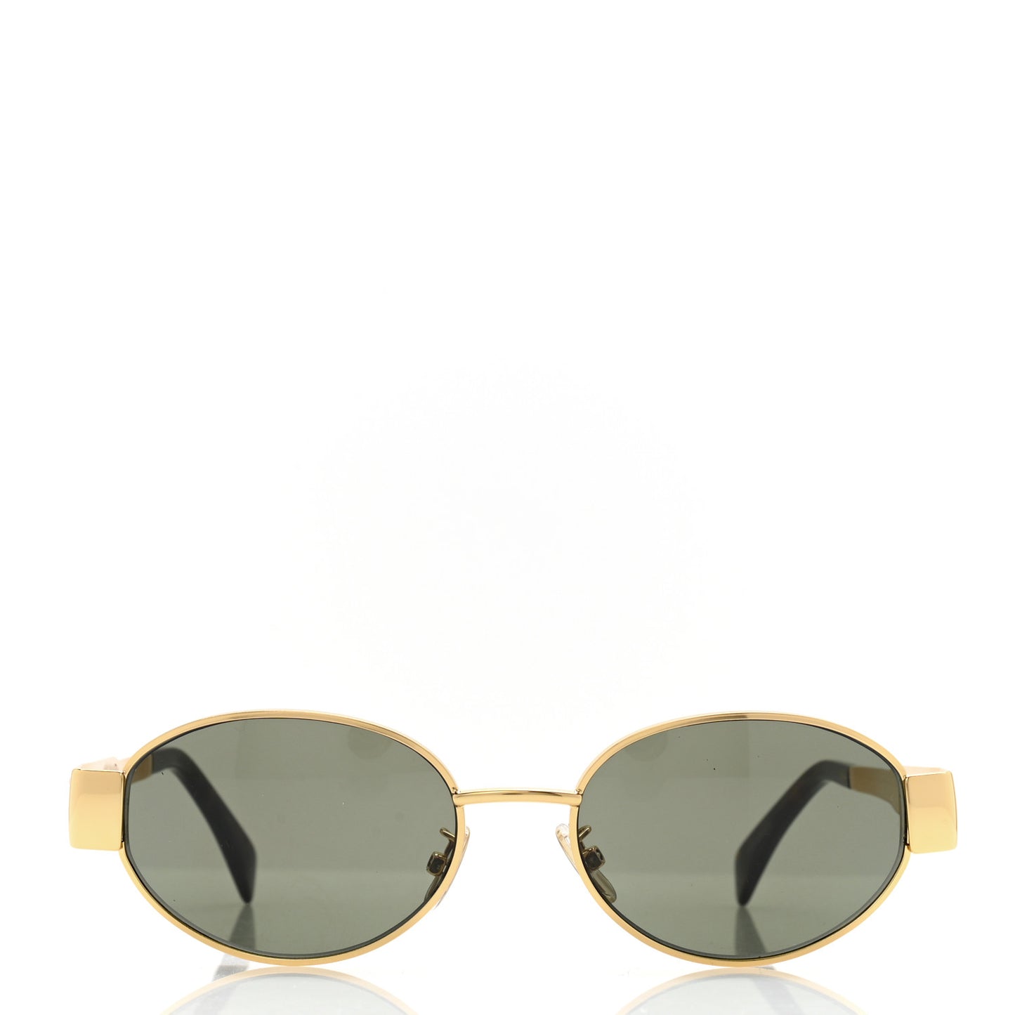 Metal Triomphe 01 Sunglasses CL40235U Gold Green