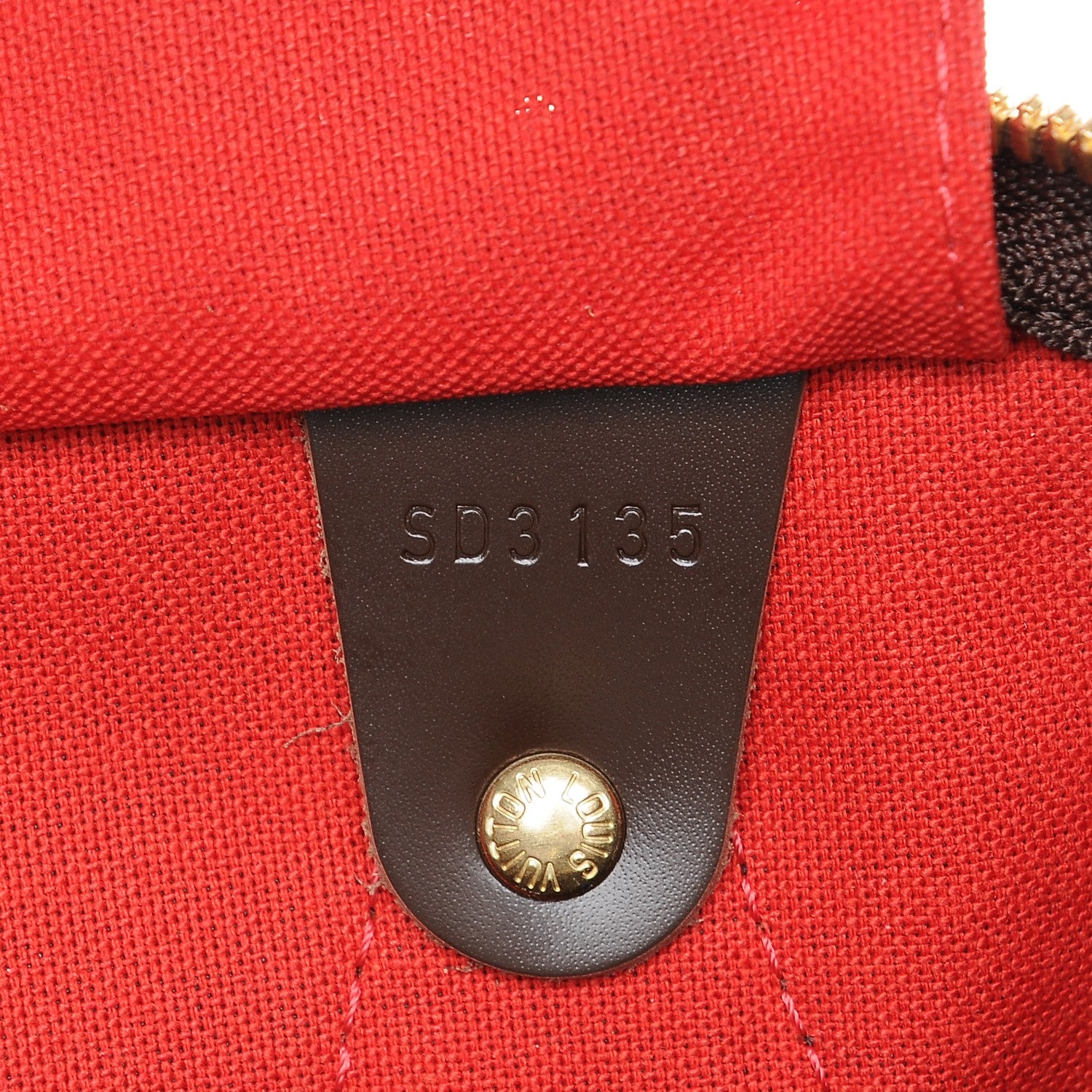 Louis Vuitton Damier Ebene Speedy Bandouliere 30 9 of 9