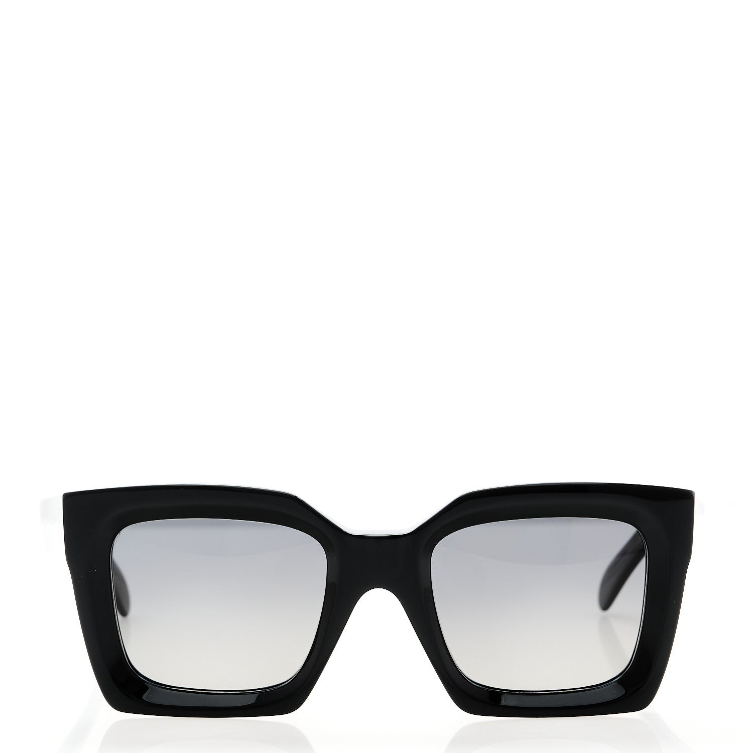 Celine Acetate Square Sunglasses CL401301 Black 2 of 6