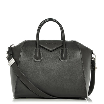 Givenchy Sugar Goatskin Medium Antigona Dark Grey 1 of 6