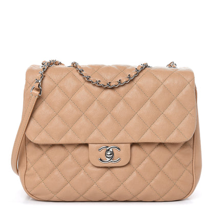 Chanel Caviar Quilted Large Urban Companion Flap Beige 1 of 12