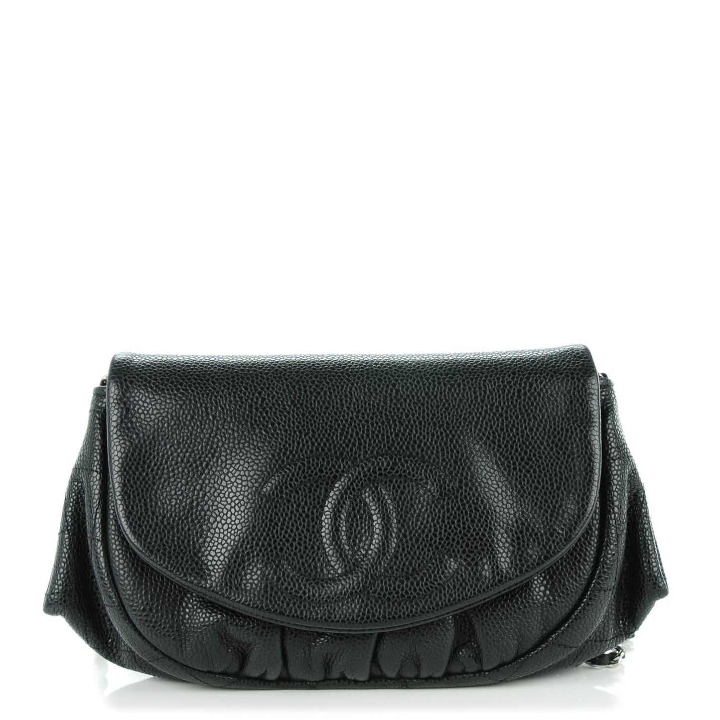 Caviar Half Moon Wallet On Chain WOC Black
