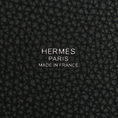 Hermes Taurillon Clemence Picotin Lock 22 MM Black 11 of 21