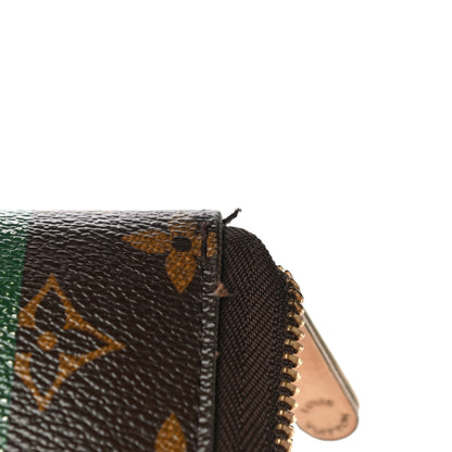 Louis Vuitton Monogram Groom Zippy Organizer Wallet Green 13 of 20