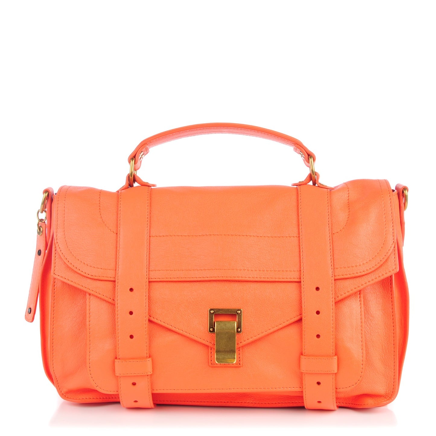 Lambskin Medium PS1 Satchel Grapefruit