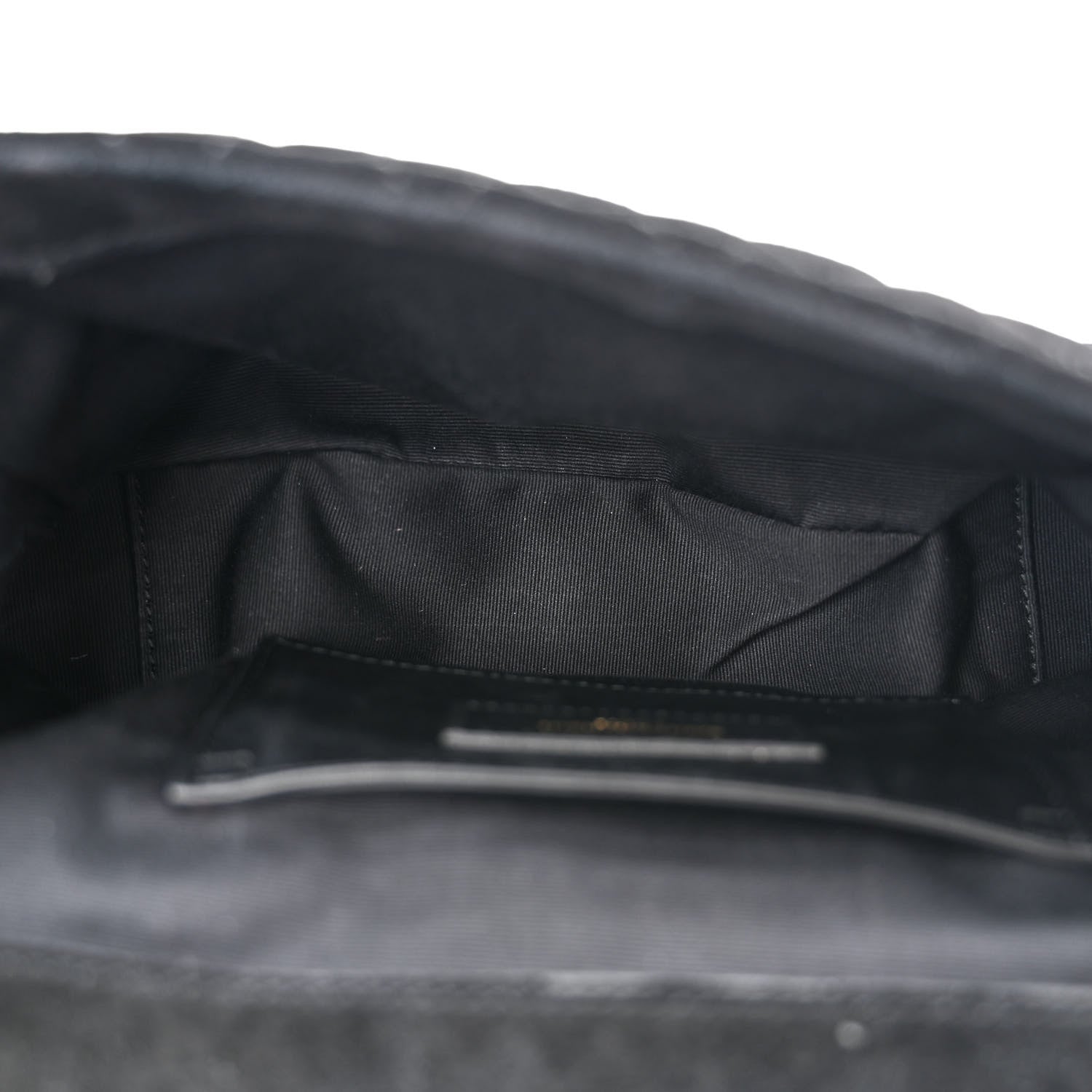 Saint Laurent Suede Tri-Quilt Monogram Medium College Bag Black 5 of 11