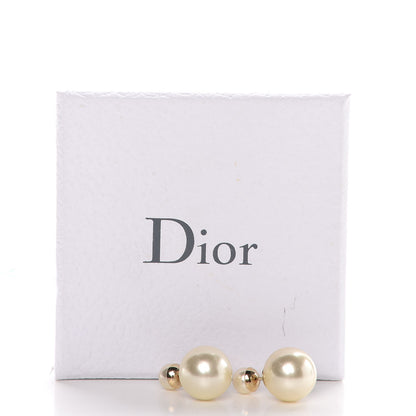 Christian Dior Pearl Mise En Dior Tribal Earrings 5 of 5