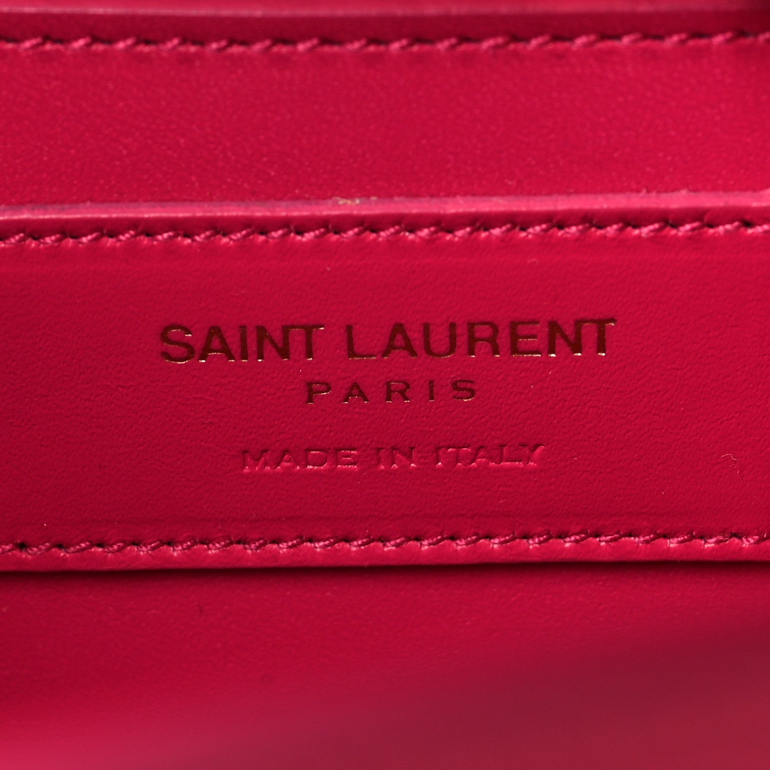 Saint Laurent Smooth Calfskin Medium Classic Monogram Kate Tassel Satchel Fuchsia 6 of 10