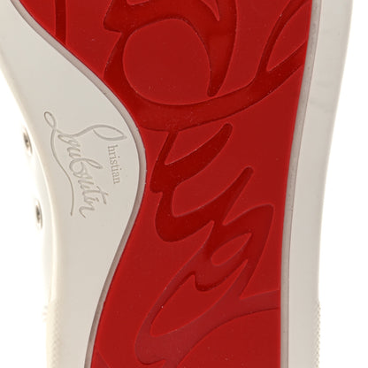 Christian Louboutin Calfskin Mens Louis Flat Sneakers 39 White 7 of 9
