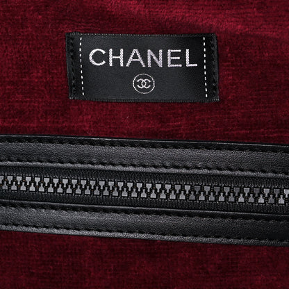 Chanel Terry Cotton CC Tote Black 6 of 14