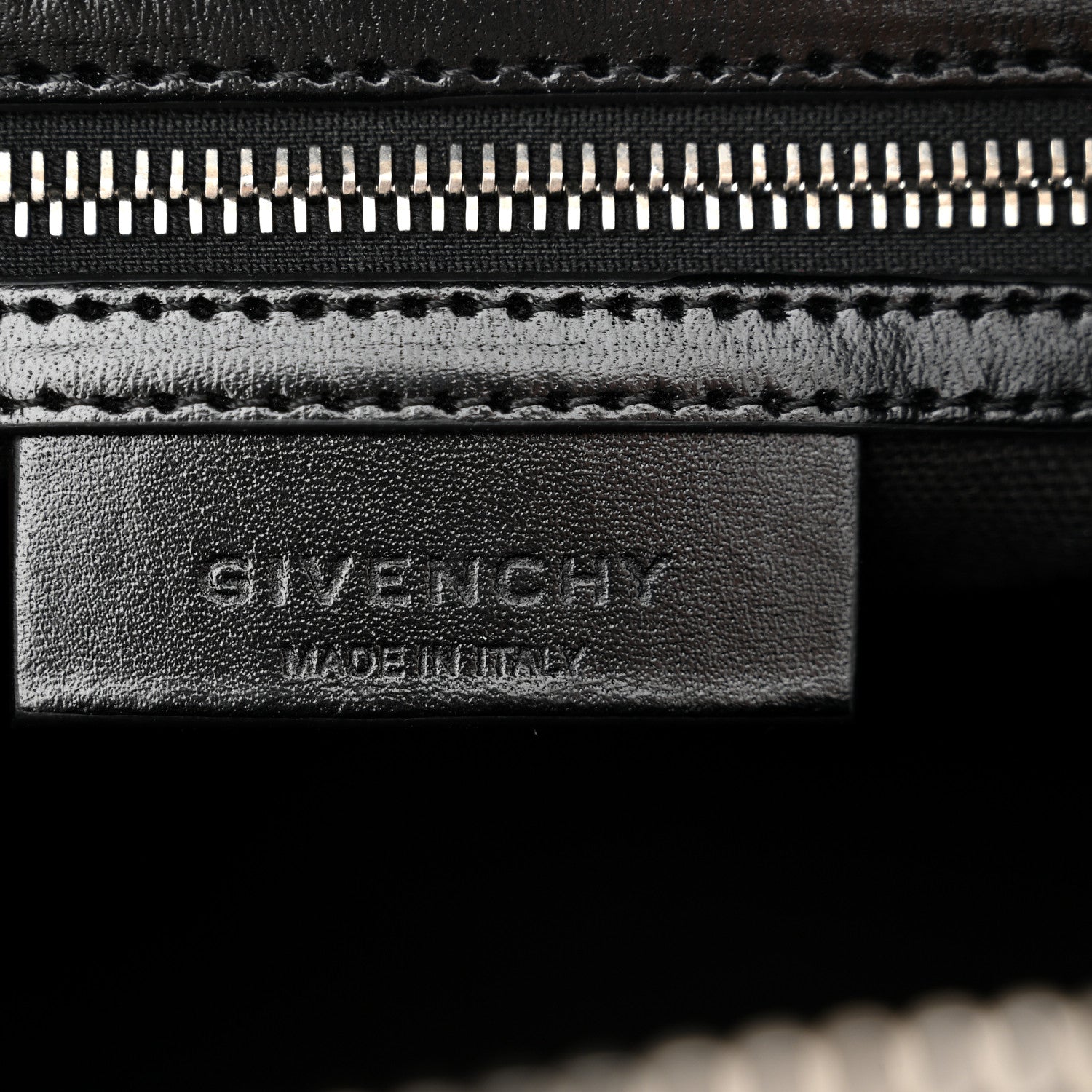 Givenchy Shiny Lord Calfskin Small Antigona Black 6 of 10