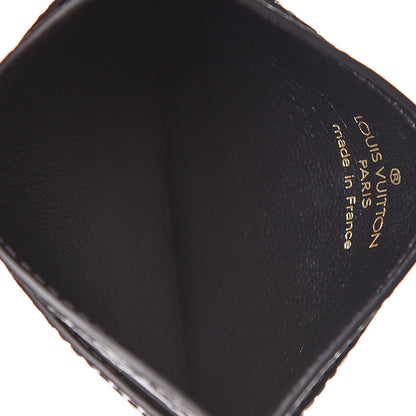 Louis Vuitton Crocodile Double Card Holder Black 5 of 7