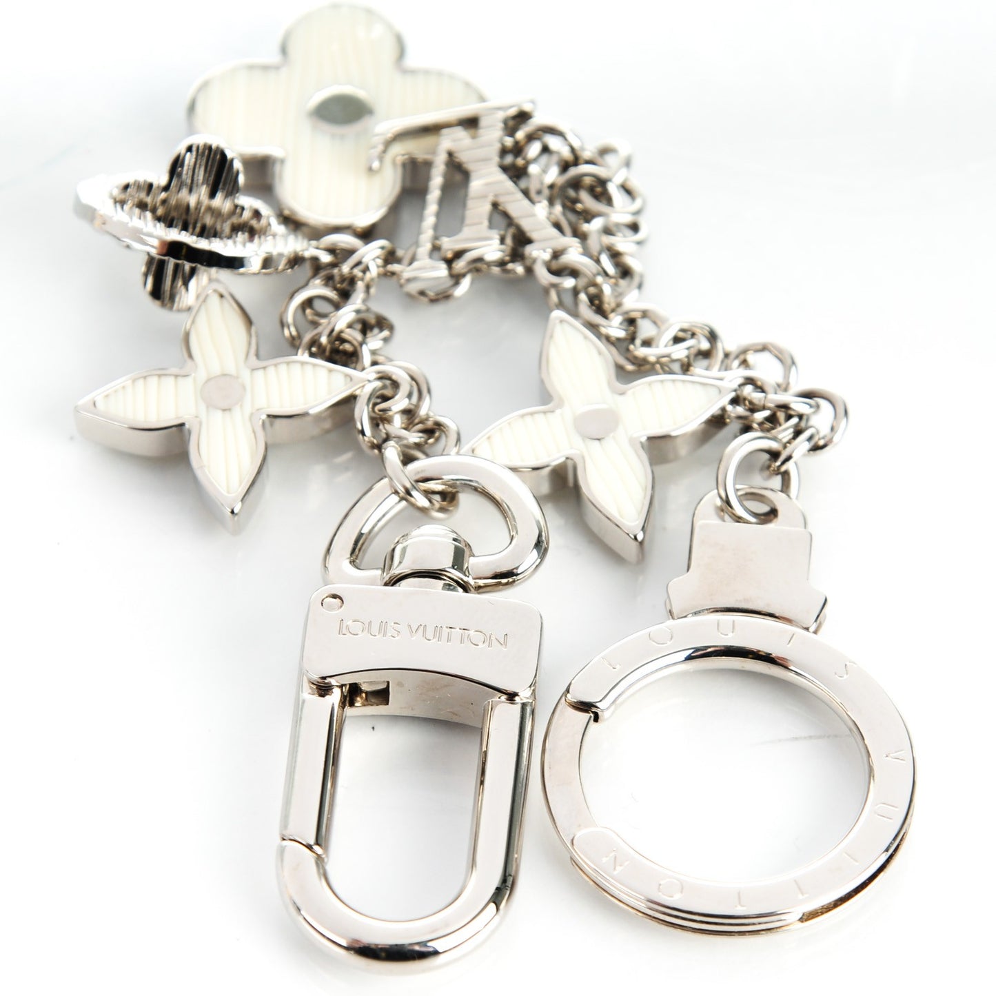 Fleur d'Epi Bag Charm Chain Ivory