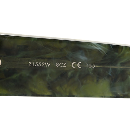 Louis Vuitton Acetate Marble Effect Swarovski Cyclone Sunglasses Z1552W Green 6 of 7