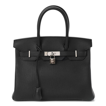 Hermes Togo Birkin 30 Black 1 of 12