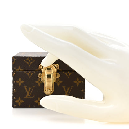 Louis Vuitton Monogram Earring Box Mini Trunk Case 2 of 7