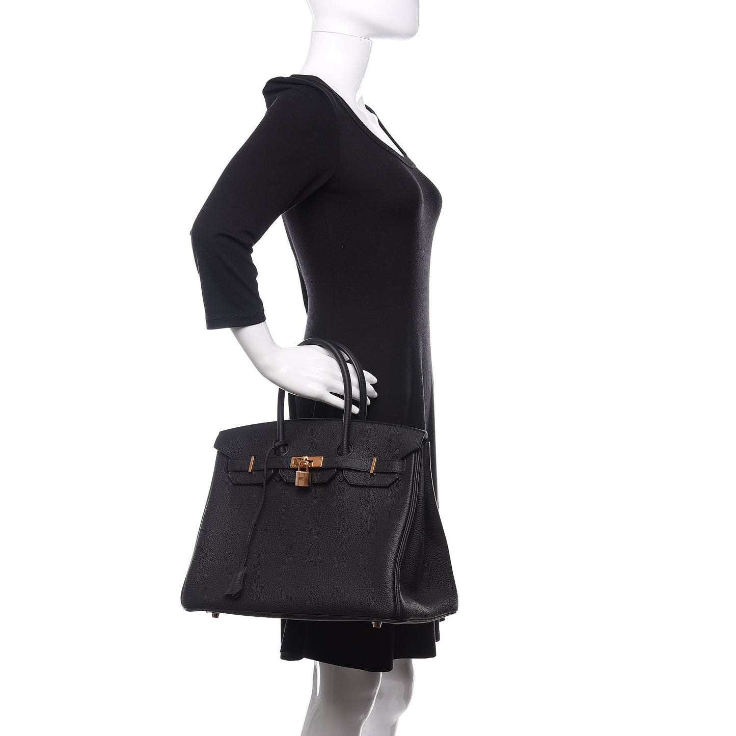 Togo Birkin 35 Black