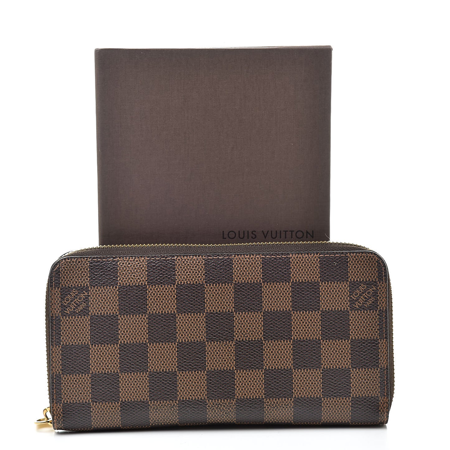 Damier Ebene Zippy Wallet