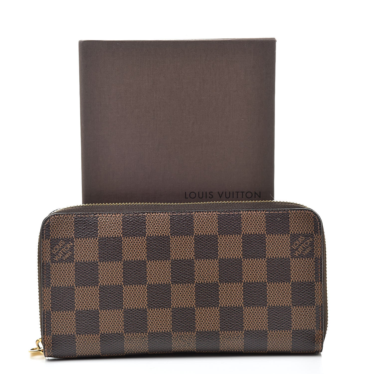 Louis Vuitton Damier Ebene Zippy Wallet 12 of 12