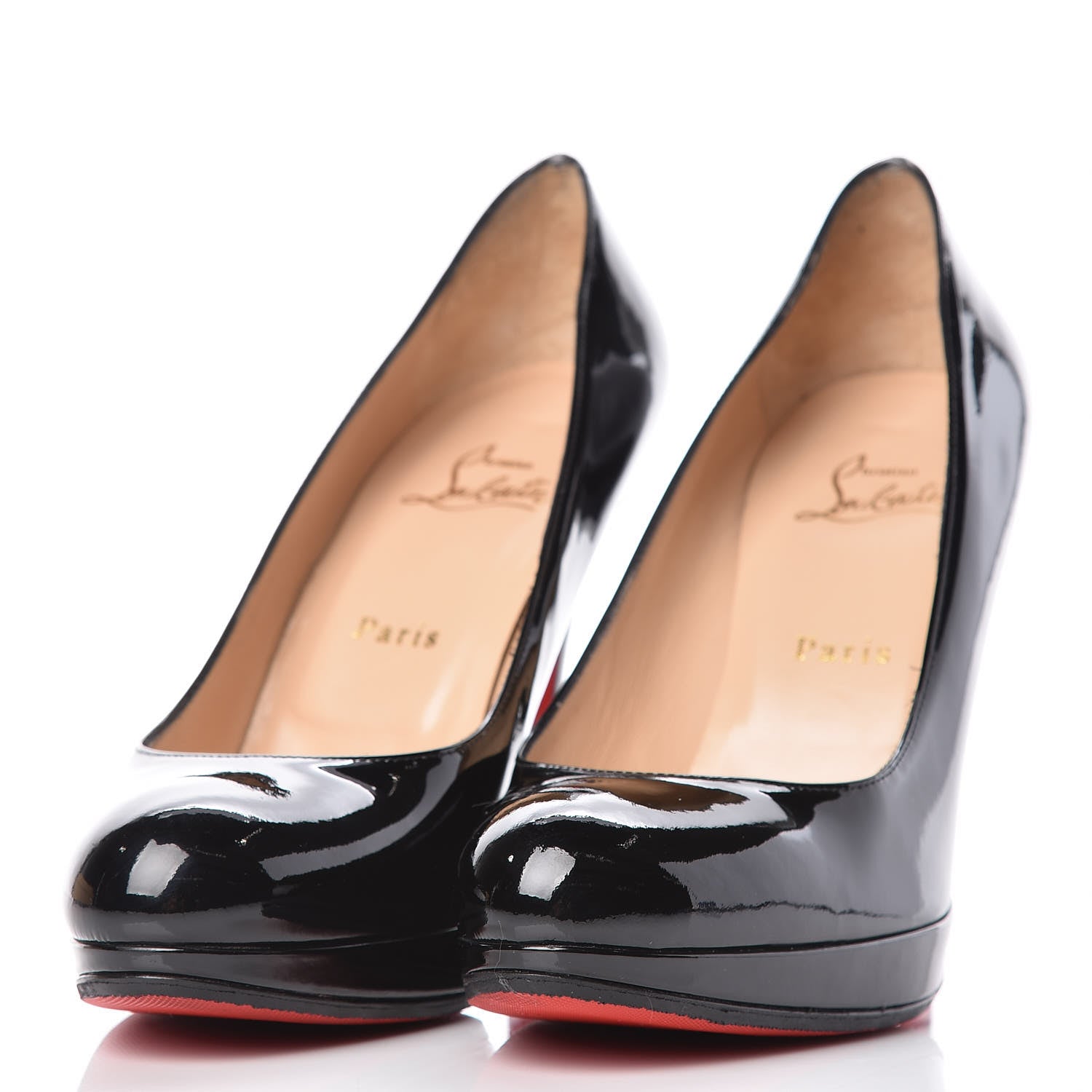 Christian Louboutin Patent New Simple 120 Pumps 39.5 Black 3 of 10