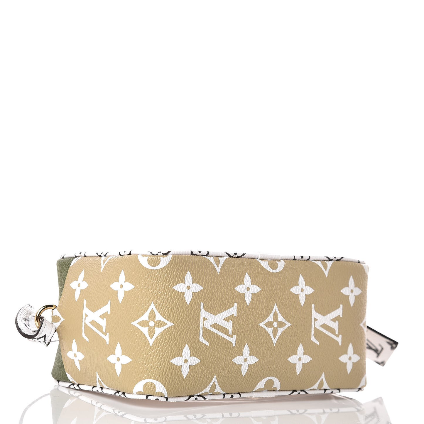 Monogram Giant Beach Pouch Kaki