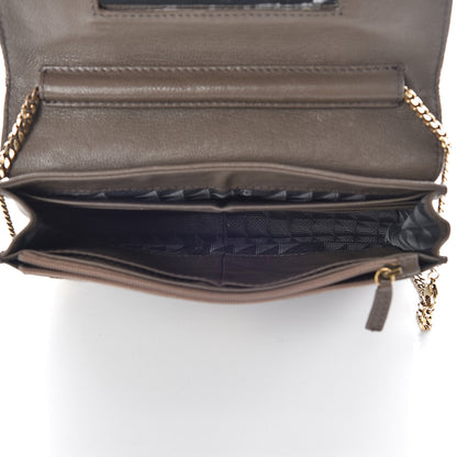 Proenza Schouler Lambskin PS1 Large Chain Wallet Smoke 5 of 20