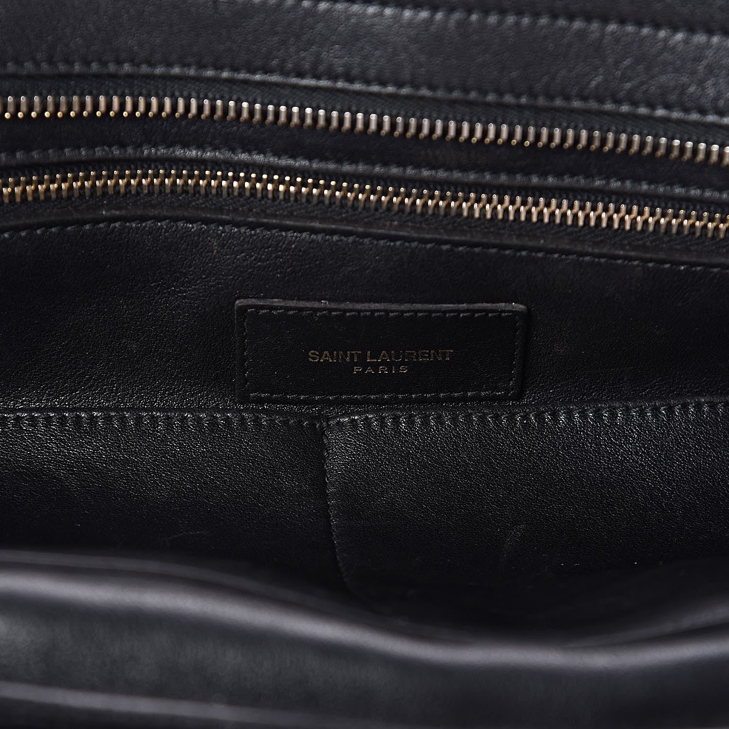 Saint Laurent Calfskin Medium Classic Y Cabas Black 6 of 12