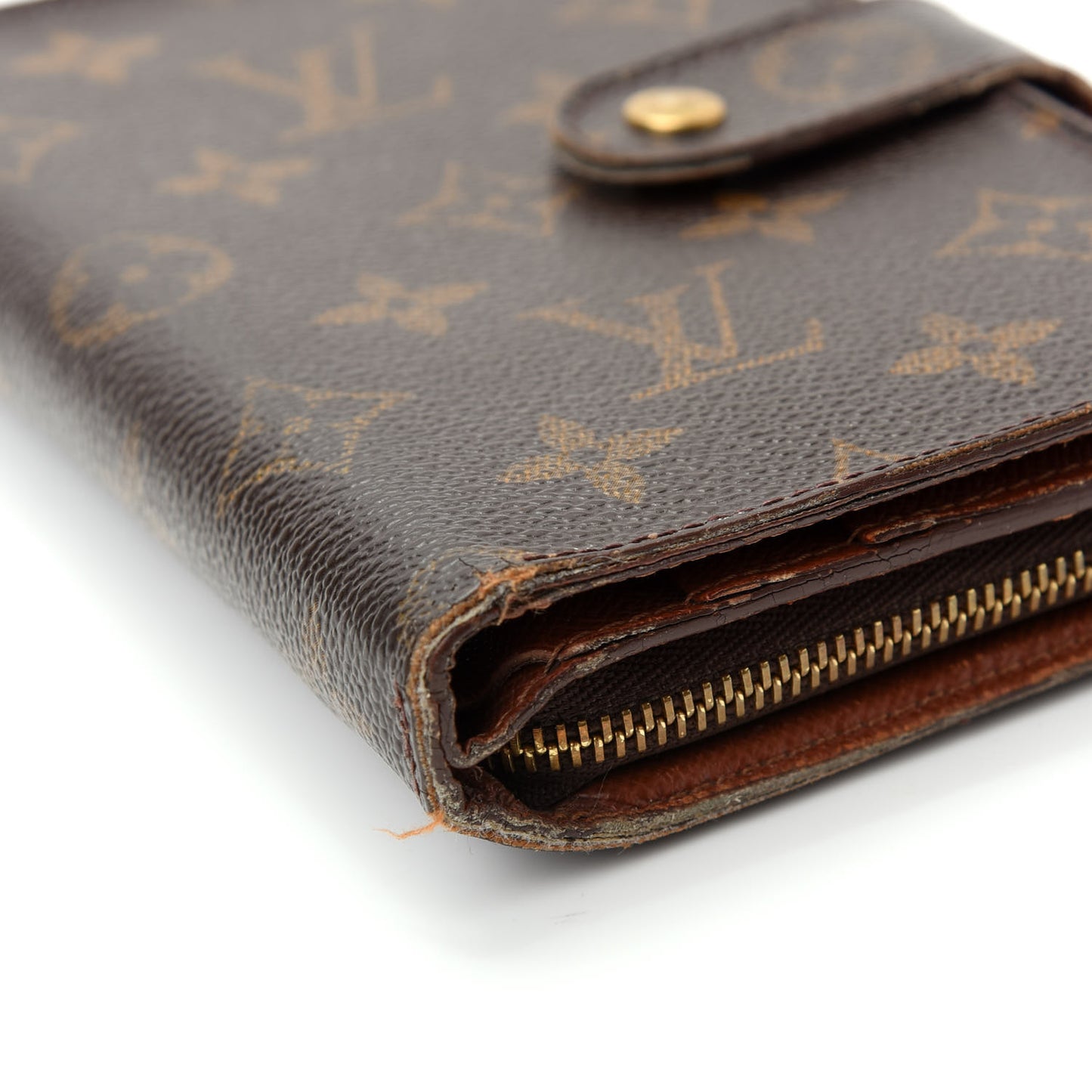 Monogram Porte Papier Zippe Wallet