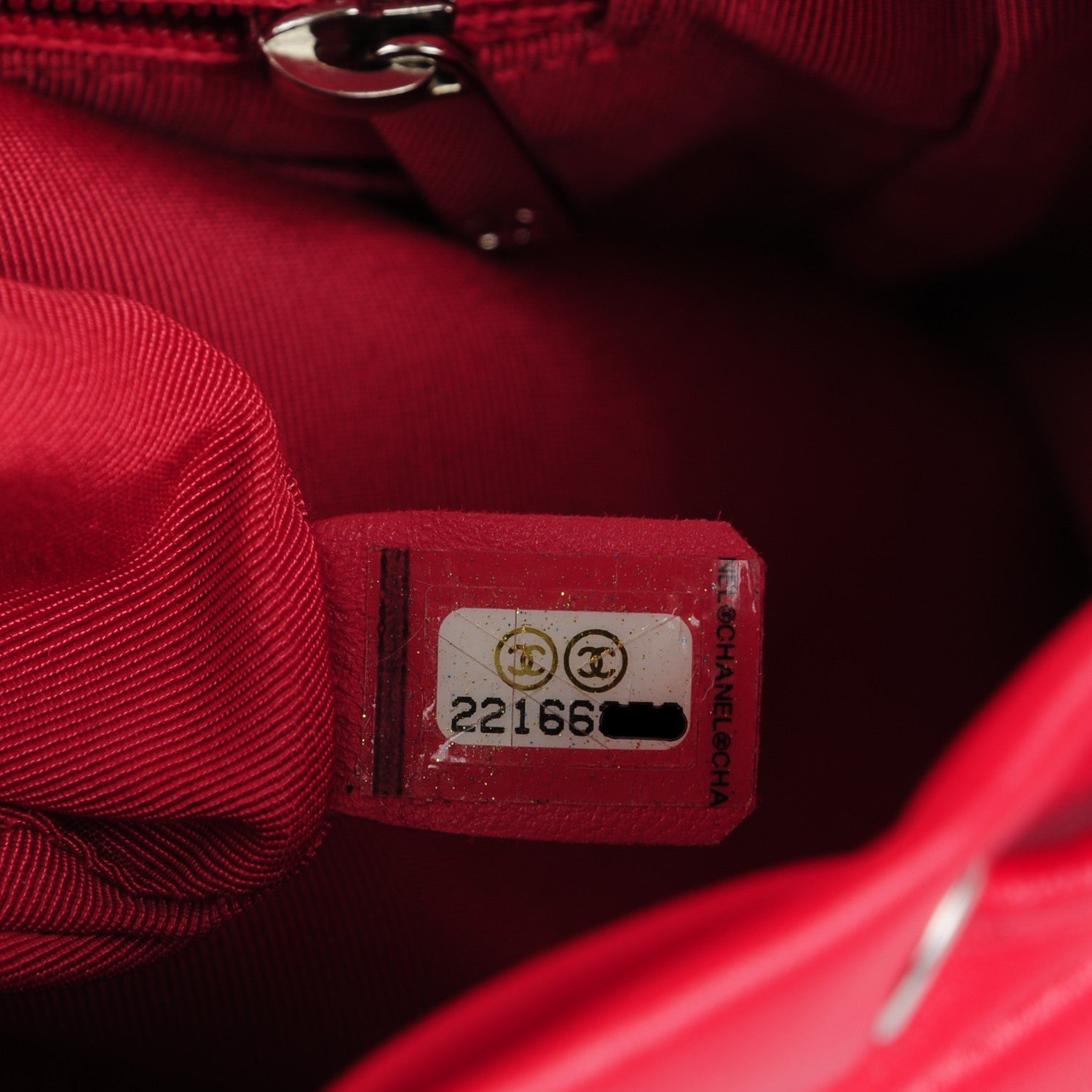 Chanel Lambskin Quilted Small Urban Spirit Backpack Red 7 of 7
