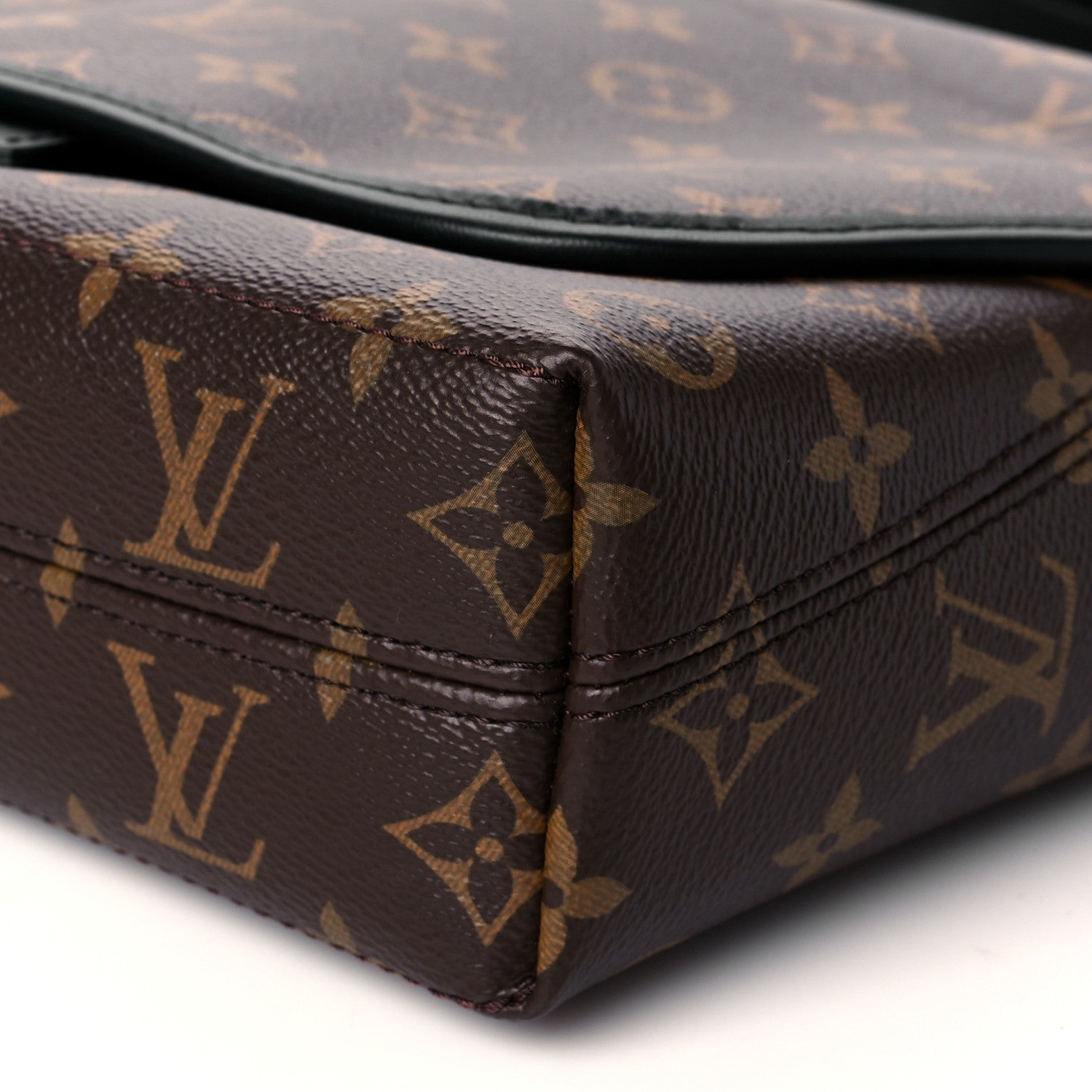 Louis Vuitton Monogram Macassar Magnetic Messenger 9 of 10