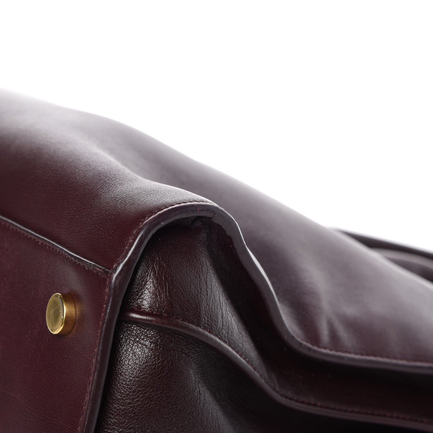Saint Laurent Calfskin Large Sac De Jour Carryall Bordeaux 21 of 26