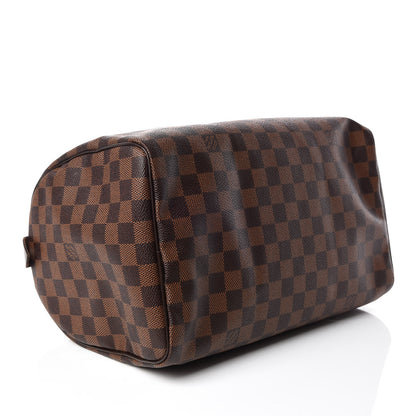 Louis Vuitton Damier Ebene Speedy 30 4 of 9
