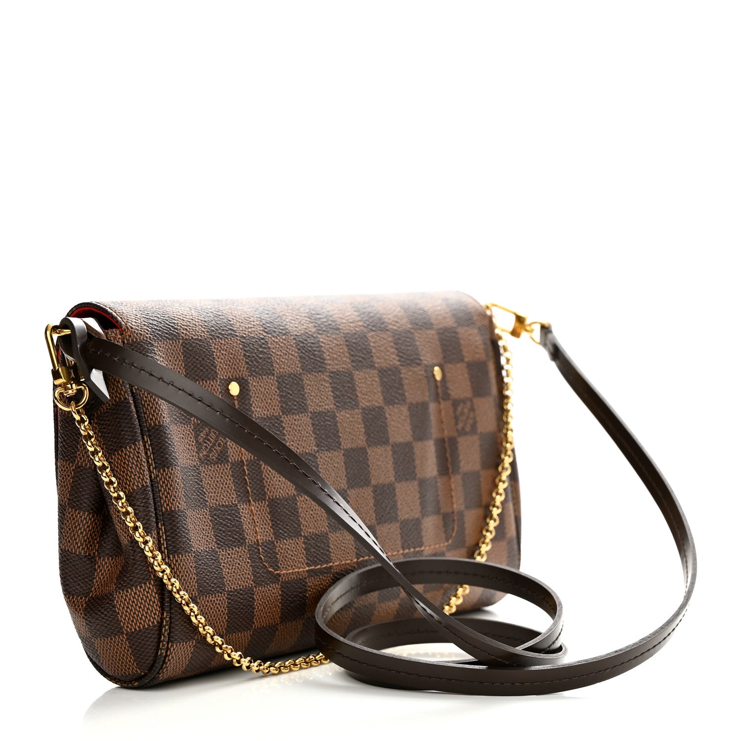 Louis Vuitton Damier Ebene Favorite MM 3 of 10