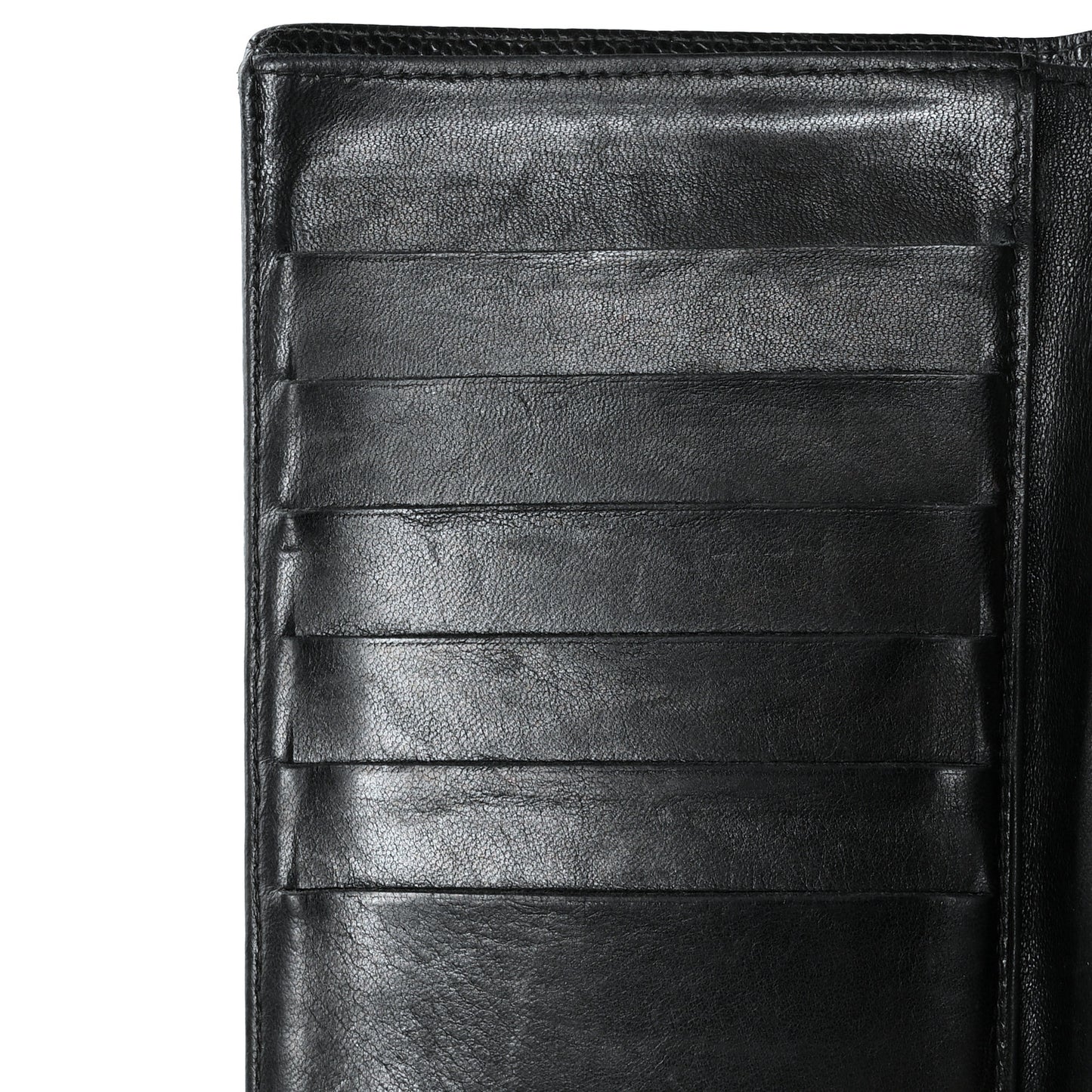 Caviar Timeless CC French Wallet Black