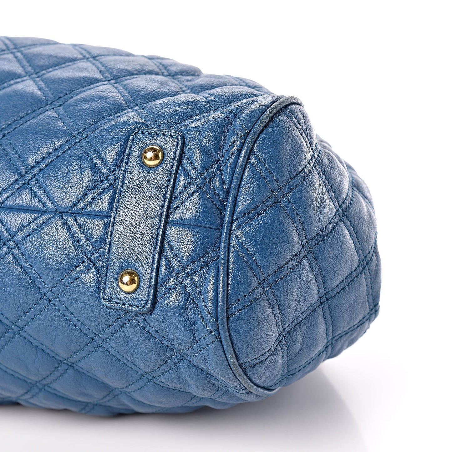 Lambksin Quilted Stam Blue