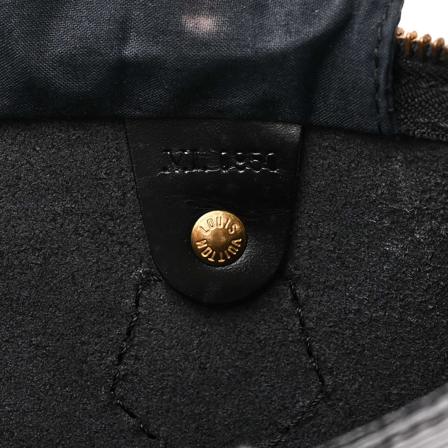 Louis Vuitton Epi Speedy 30 Black 8 of 13
