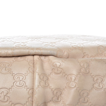 Gucci Guccissima Medium Abbey Shoulder Bag Beige 11 of 13