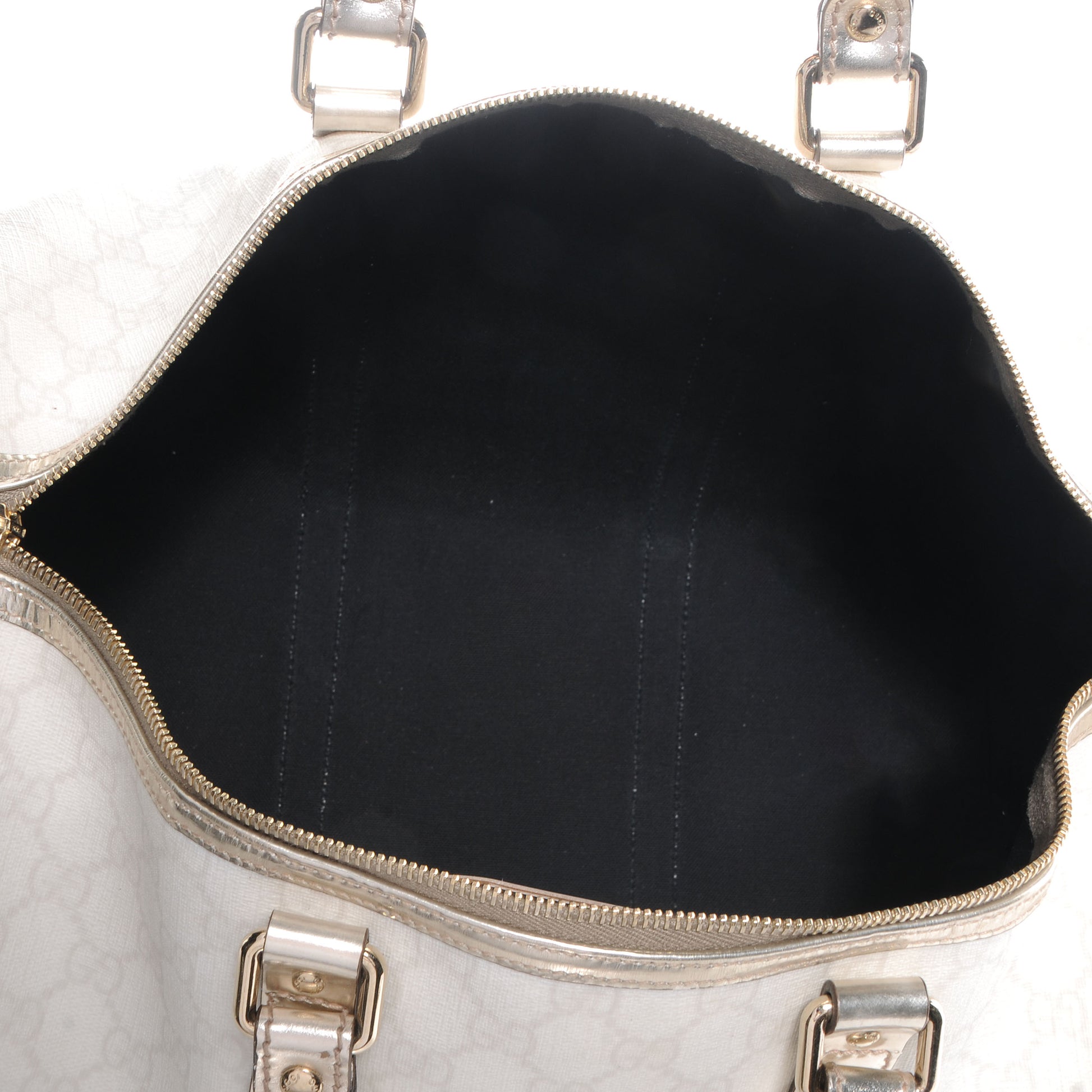 Gucci Monogram Large Joy Boston White 5 of 7