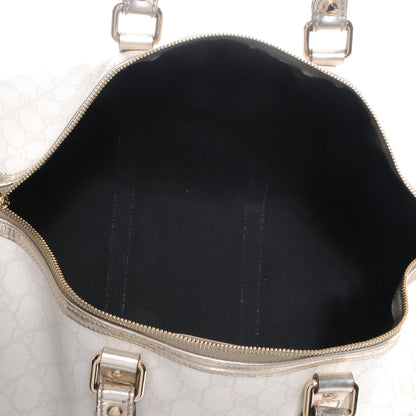 Gucci Monogram Large Joy Boston White 5 of 7