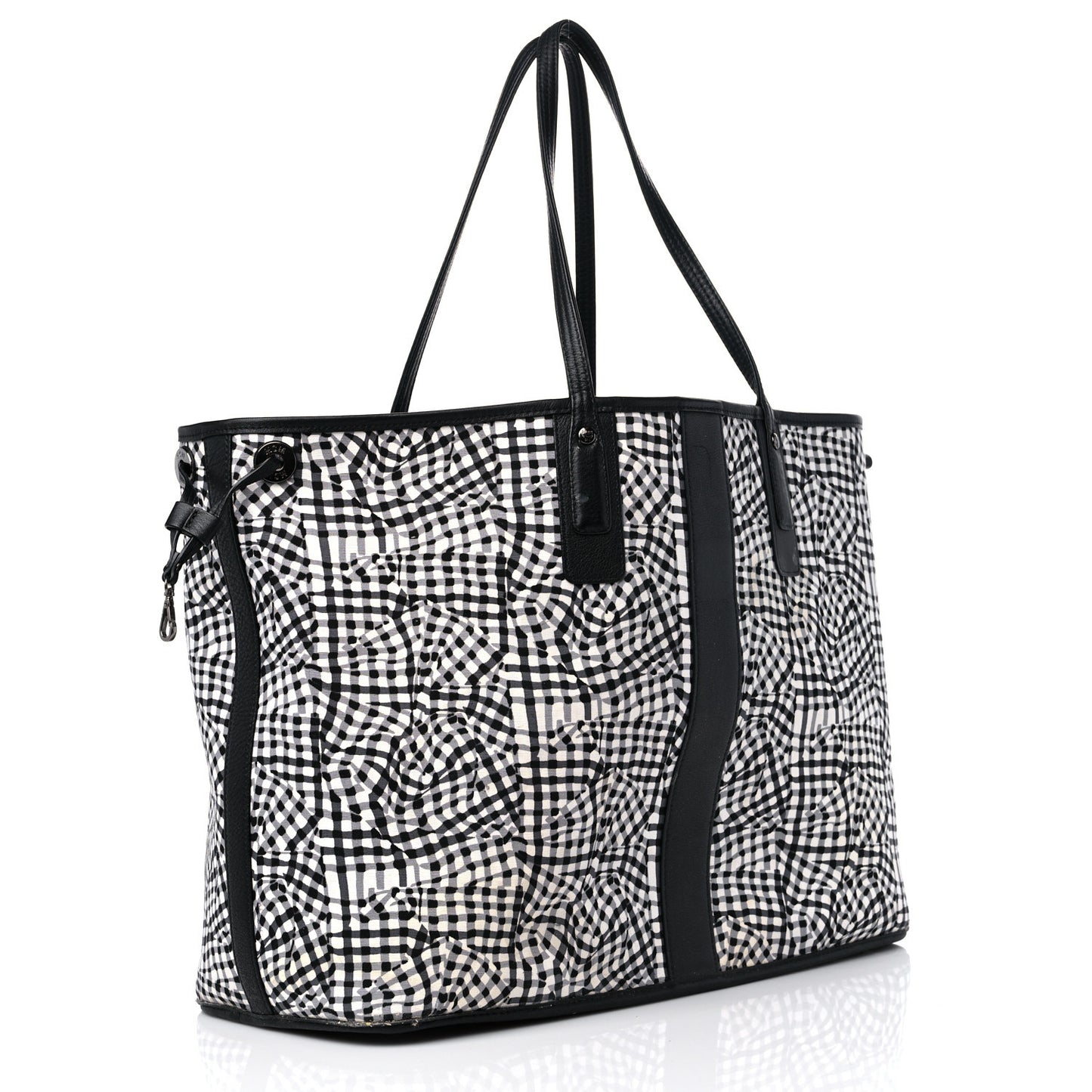 Visetos Large Liz Reversible Shopper Tote Black
